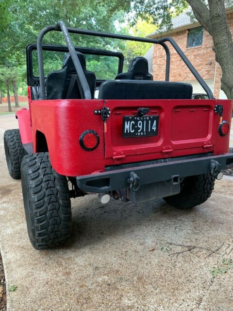 1964 Red Toyota FJ Cruiser