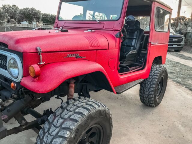 1964 Red Toyota FJ Cruiser