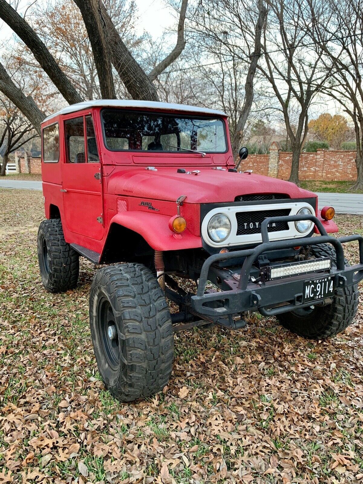 1964 Red Toyota FJ Cruiser