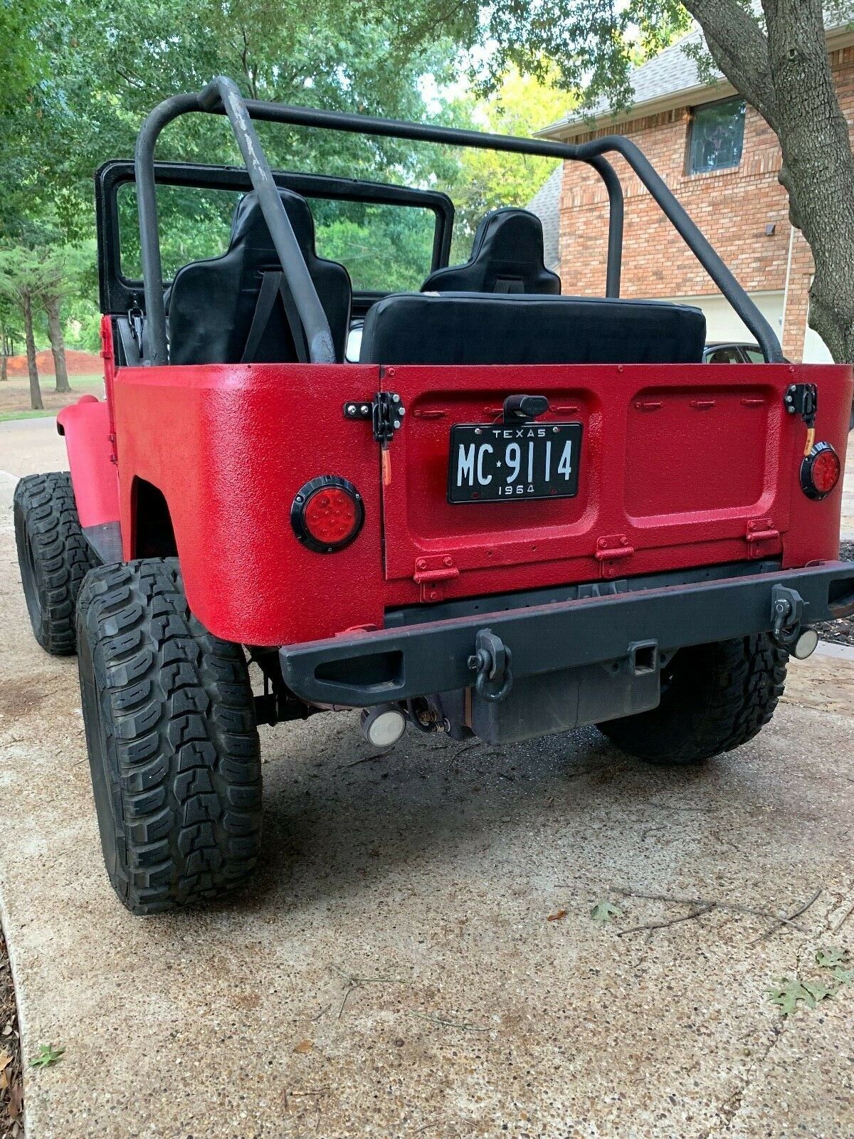 1964 Red Toyota FJ Cruiser