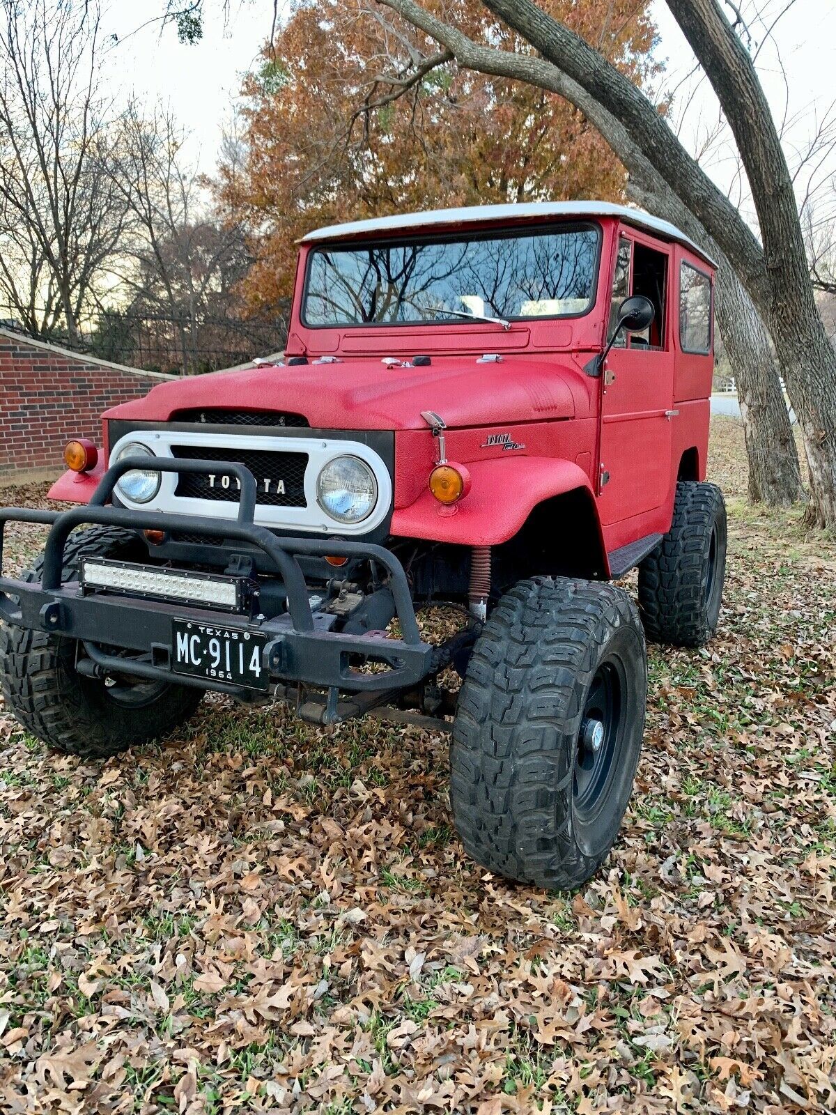 1964 Red Toyota FJ Cruiser