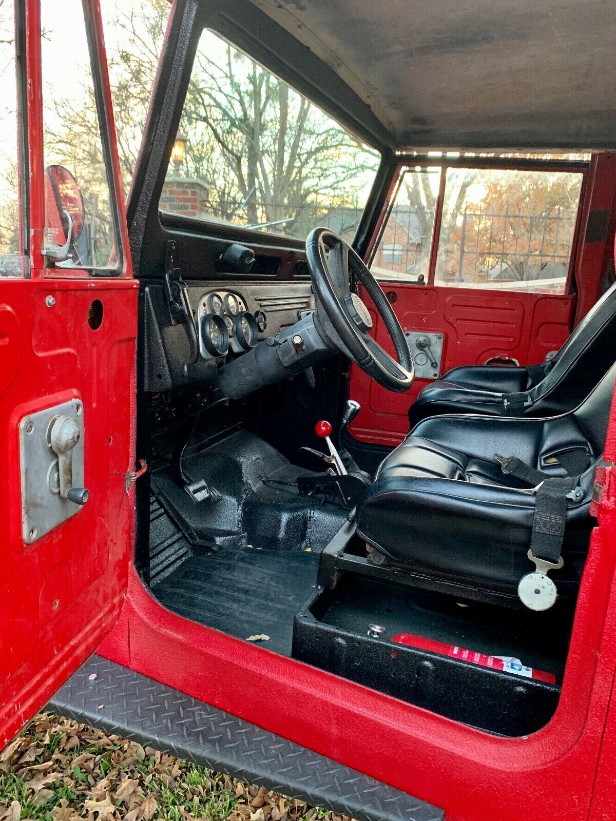 1964 Red Toyota FJ Cruiser