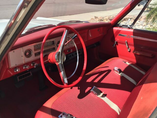 1964 White Dodge 330 Sedan