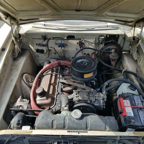 1964 White Dodge 330 Sedan