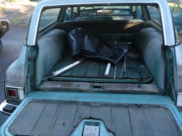 1964 blue Dodge Coronet wagon