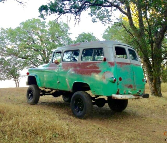 1964 Teal Dodge Power Wagon SUV