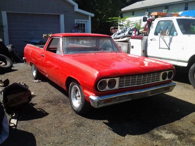 1964 Red Chevrolet El Camino