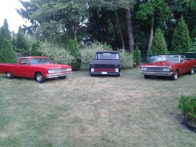 1964 Red Chevrolet El Camino