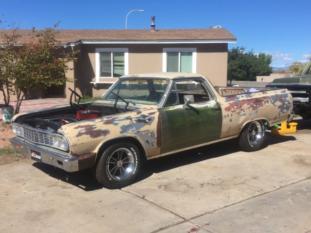 1964 Yellow Chevrolet El Camino 2 Door pick up