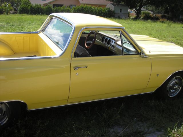 1964 YELLOW Chevrolet El Camino PICKUP
