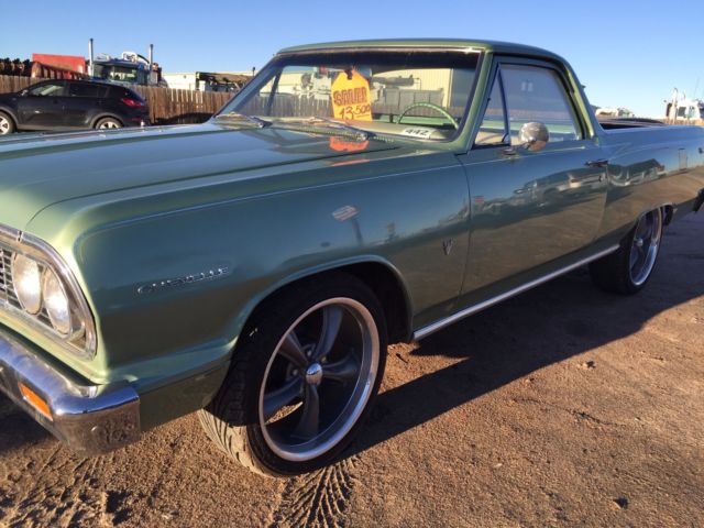 1964 Green Chevrolet El Camino Coupe
