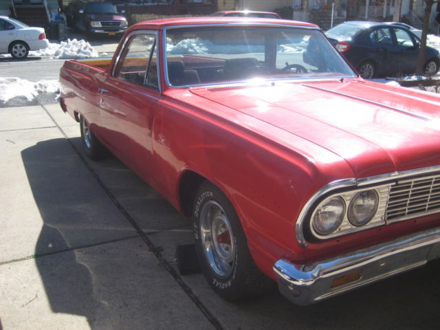 1964 Red Chevrolet El Camino Standard Cab Pickup
