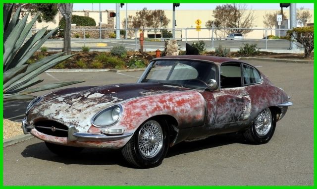1964 Yellow Jaguar E-Type Coupe