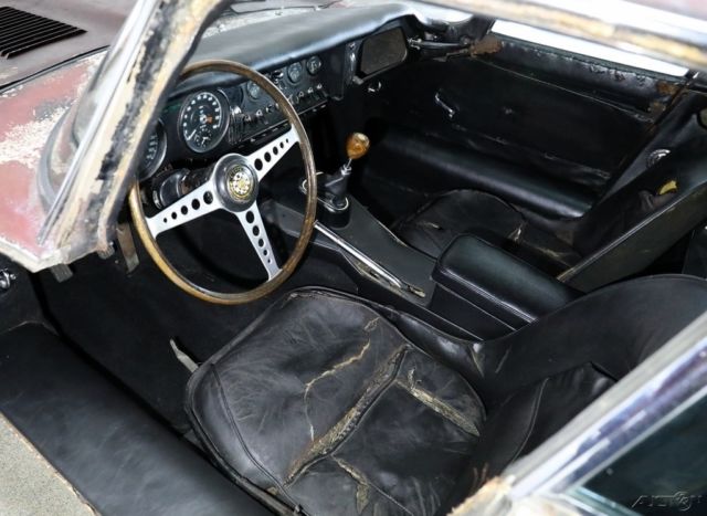 1964 Yellow Jaguar E-Type Coupe