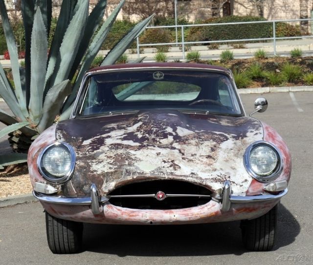 1964 Yellow Jaguar E-Type Coupe