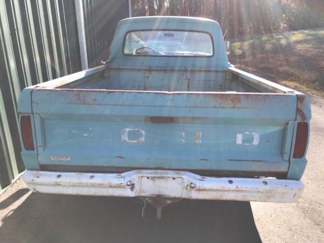 1964 Teal Ford F-100 Pickup