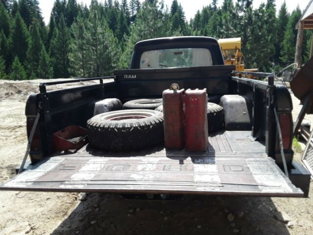 1964 Black Ford F-100 Standard Cab Pickup