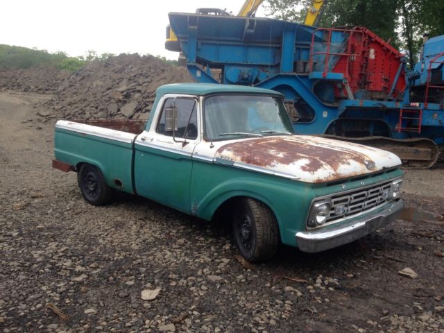 1964 TEAL / WHITE Ford F-100 PICK UP
