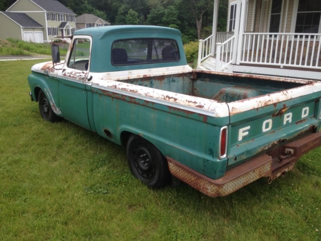 1964 TEAL / WHITE Ford F-100 PICK UP
