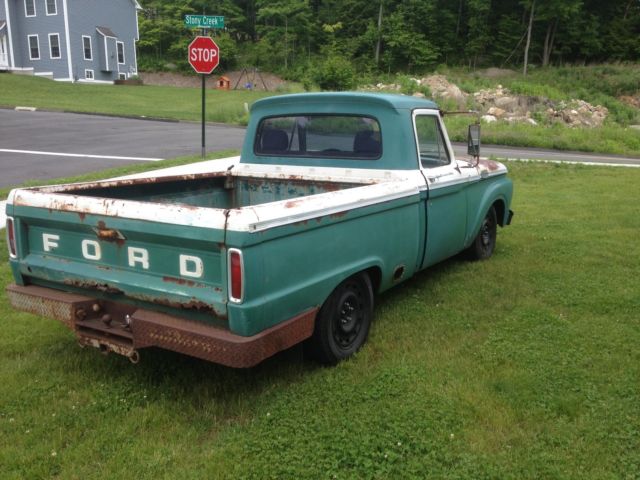 1964 TEAL / WHITE Ford F-100 PICK UP