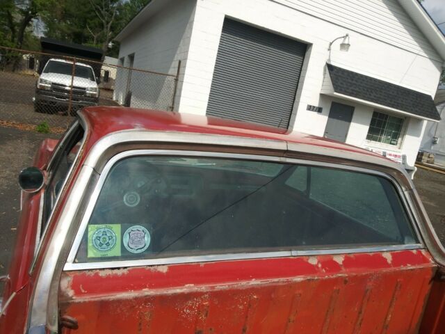 1964 Red Chevrolet El Camino Standard Cab Pickup