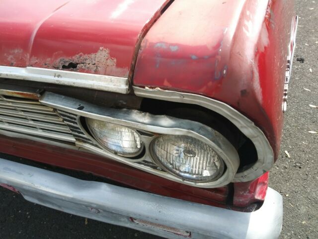 1964 Red Chevrolet El Camino Standard Cab Pickup