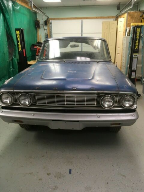 1964 White Ford Fairlane 2 Door Hardtop