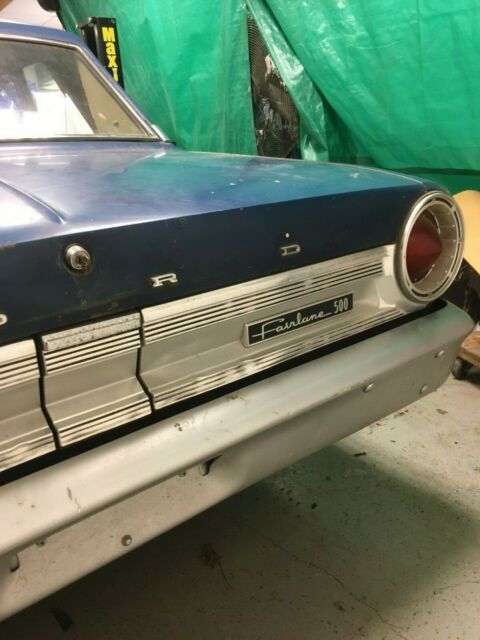 1964 White Ford Fairlane 2 Door Hardtop