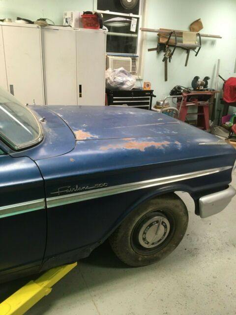 1964 White Ford Fairlane 2 Door Hardtop