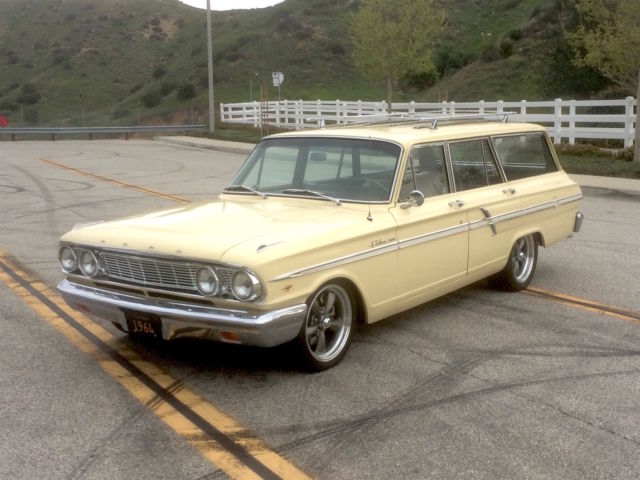 1964 Yellow Ford Fairlane