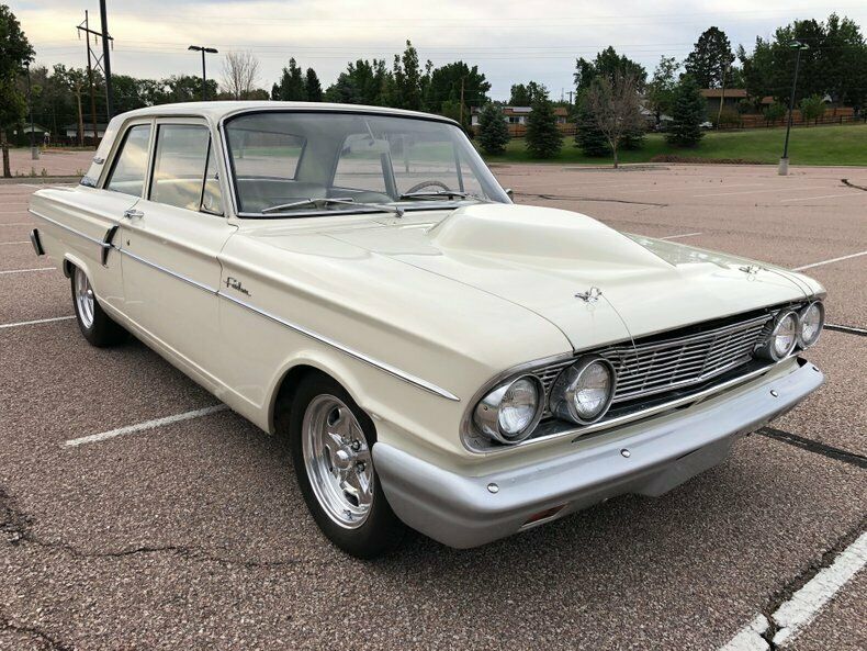 1964 White Ford Fairlane Coupe