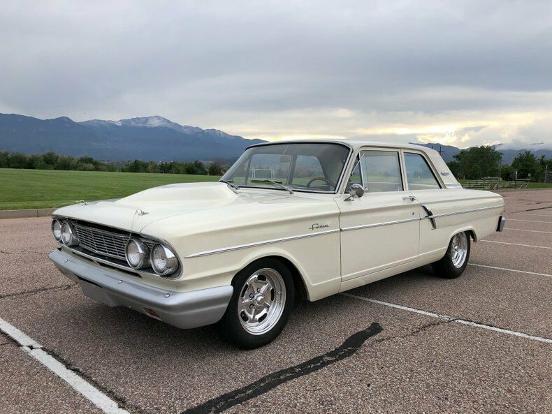 1964 White Ford Fairlane Coupe