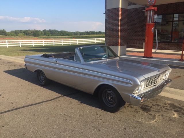 1964 Silver Ford Falcon Convertible