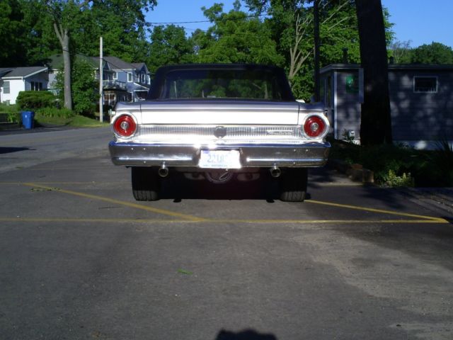 1964 Silver Ford Falcon Convertible