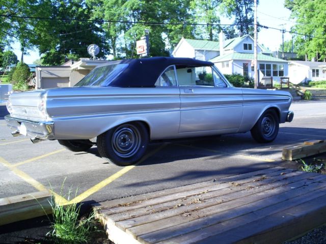 1964 Silver Ford Falcon Convertible