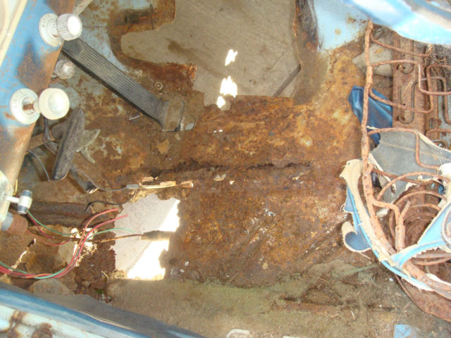 1964 Blue Ford Falcon Convertible