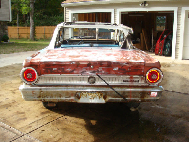 1964 Blue Ford Falcon Convertible