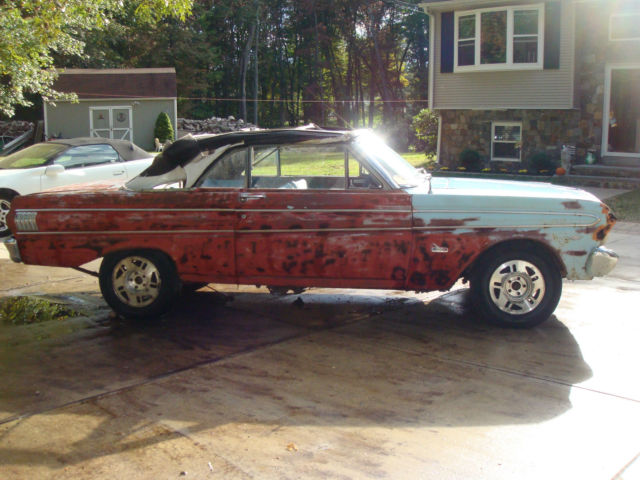 1964 Blue Ford Falcon Convertible