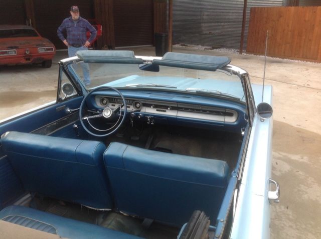 1964 Blue Ford Falcon Convertible