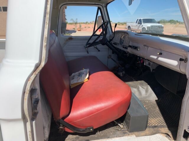 1964 White Ford F-100 Cab & Chassis