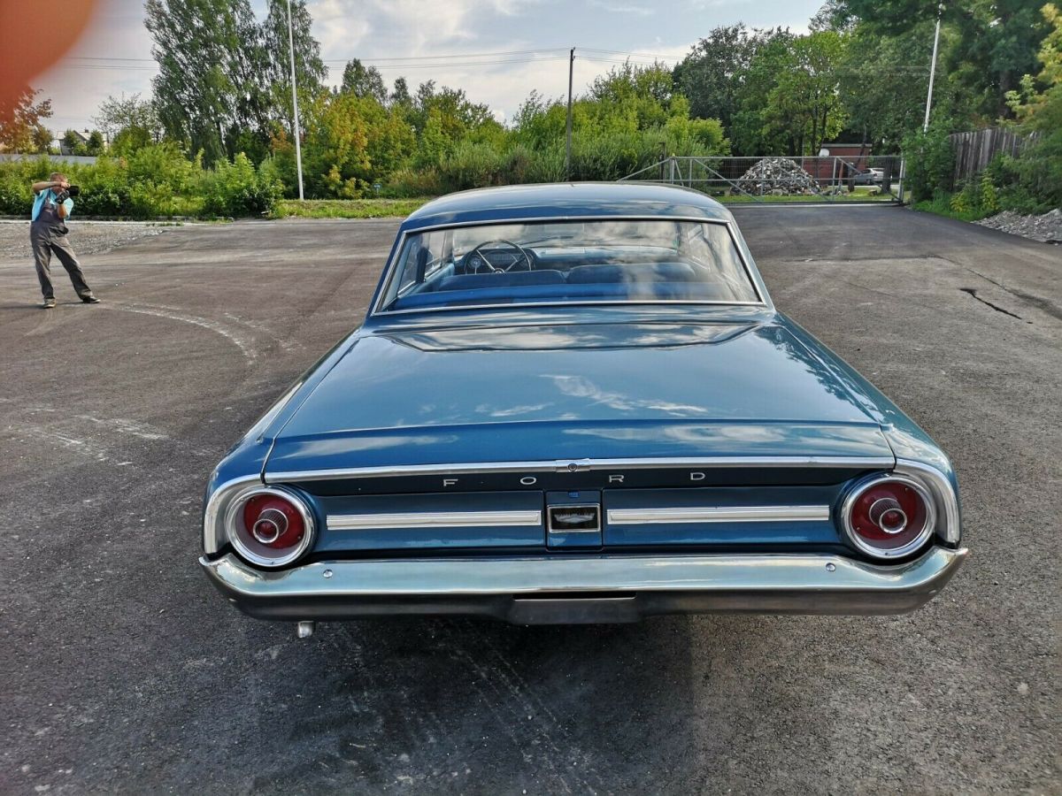 1964 Blue Ford Custom 500 Sedan