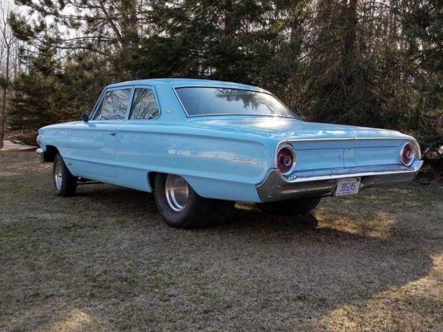 1964 Skylight Blue Ford Galaxie 2-Door Post