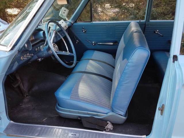 1964 Skylight Blue Ford Galaxie 2-Door Post