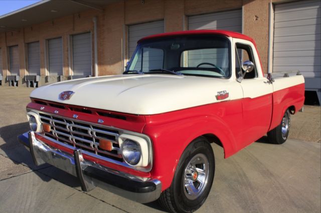 1964 Red Ford F-100 Pickup Truck