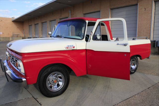 1964 Red Ford F-100 Pickup Truck