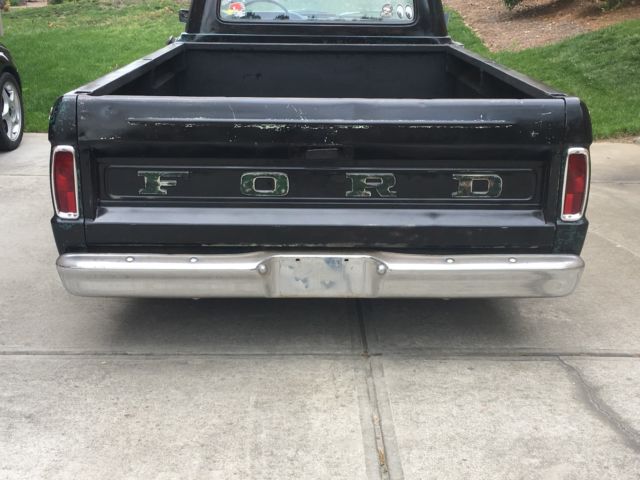 1964 Black Ford F-100 Standard Cab Pickup