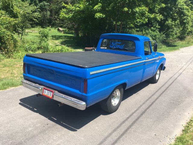 1964 Blue Ford F-100 pickup