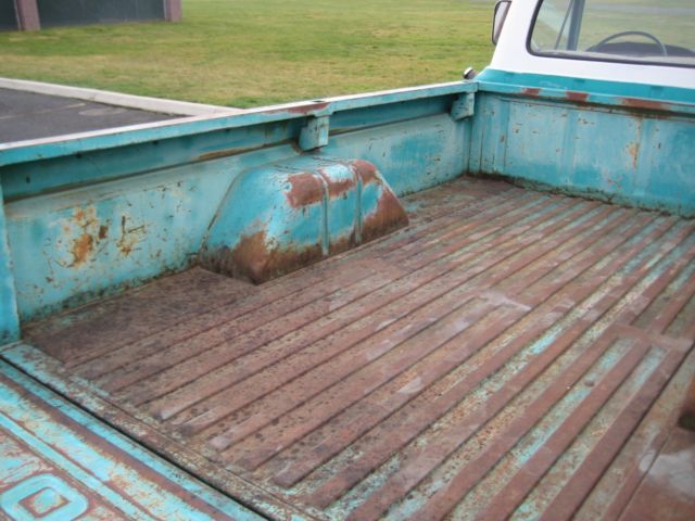 1964 Green Ford F-100 Custom Cab Pickup