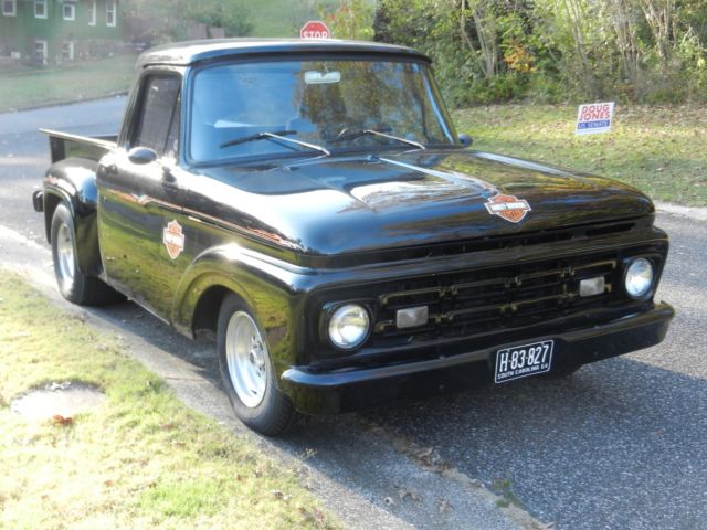 1964 Black Ford F-100
