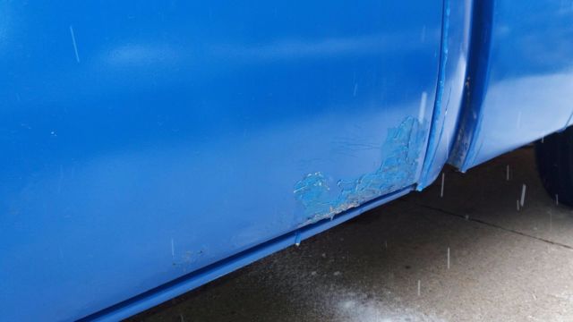 1964 Blue Ford F-100 truck